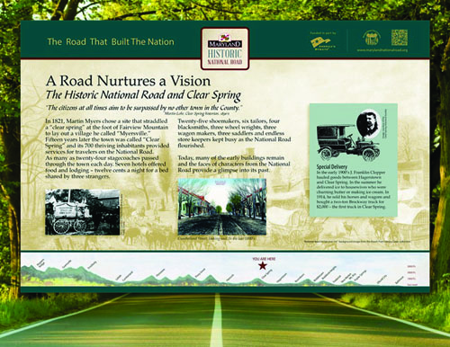 Historic National Road Panel